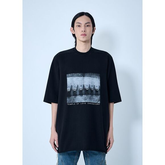 Rick Owens Drkshdw Men Jumbo Ss T-Shirt